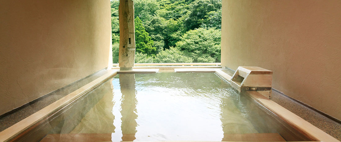 Chartered open-air hot spring Shirasagi