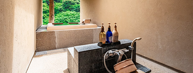 Please enjoy private onsen