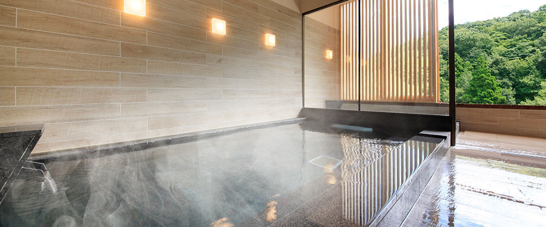 Large public hot spring bath Hoshi no yu