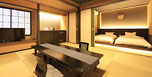 Japanese-Western style Room with Open-air Bath