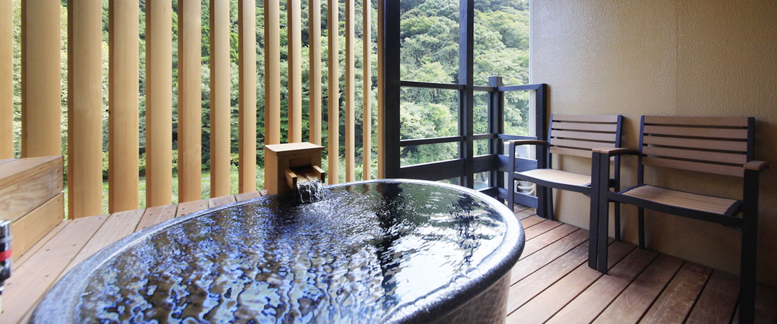 Japanese-style Room with Open-air Bath